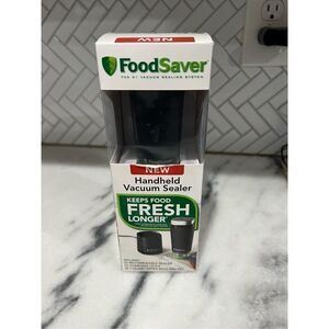 FoodSaver V1100 Cordless Handheld Food Vacuum Sealer - Black